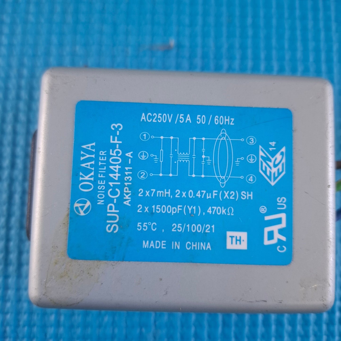 NOISE FILTER PIONEER PDP-50MXE20 PDP-434PE PDP-435PE PDP-4270XD SUP-C14405-F-3