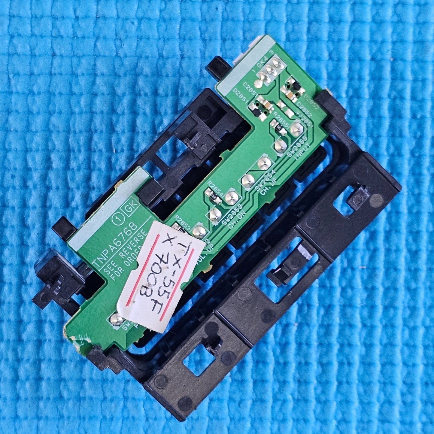 BUTTON PANASONIC TX-43FX600B TX-49FX700B TX-55FX700B TV TNPA6768 1 GK TBX5ZA050