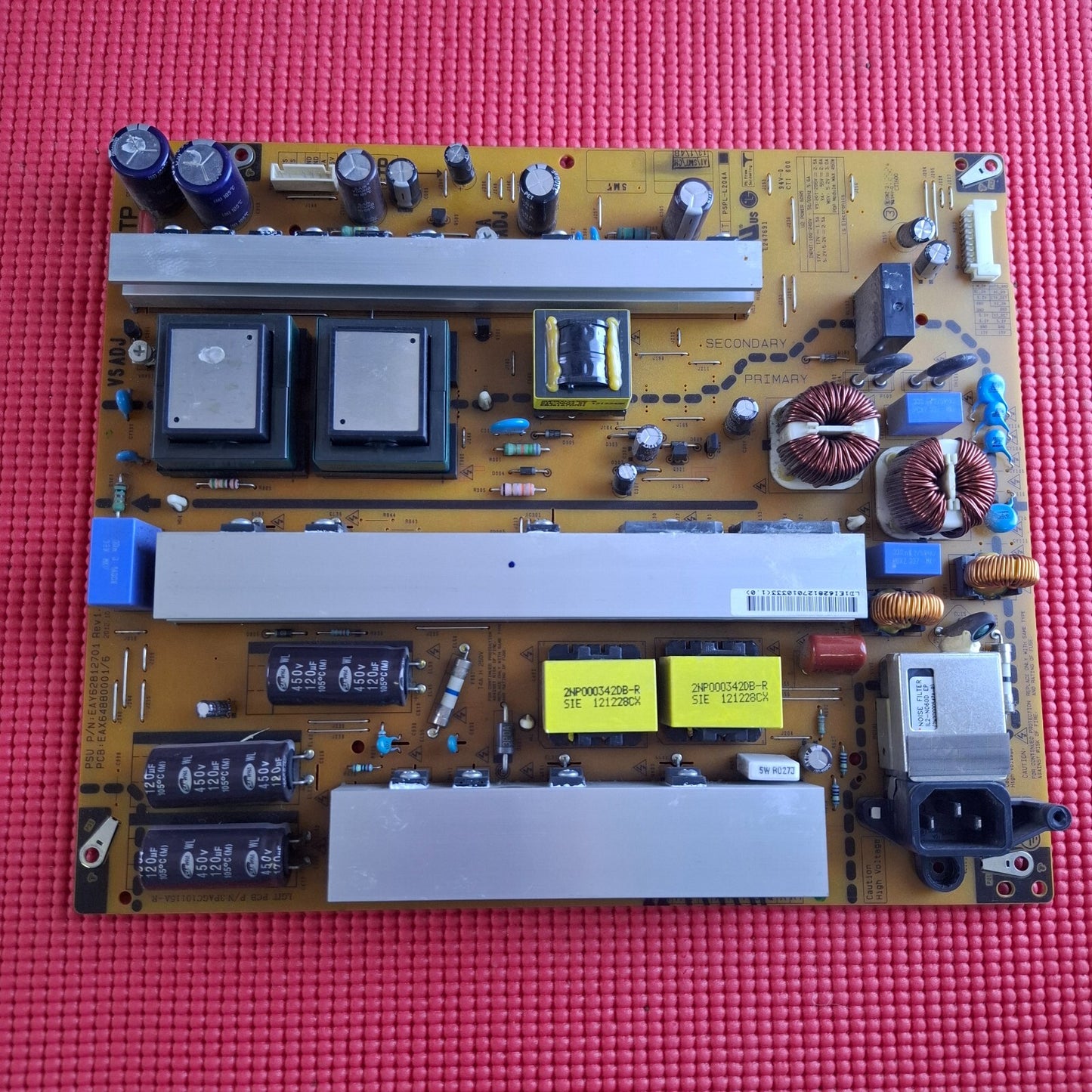 POWER BOARD LG 60PN650T 60PN6500 60PN5300 60PN5700 TV EAX64880001 EAY62812701
