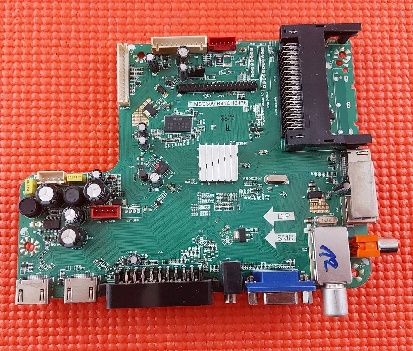 MAIN BOARD FOR BLAUPUNKT 50/148I 50" TV T.MSD309.B81C SCREEN V500HJ1-PE8