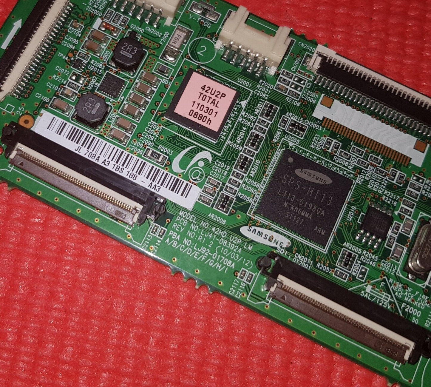LVDS BOARD FOR SAMSUNG PS42C450B1W 42" PLASMA TV LJ41-08392A LJ92-01708A AA3