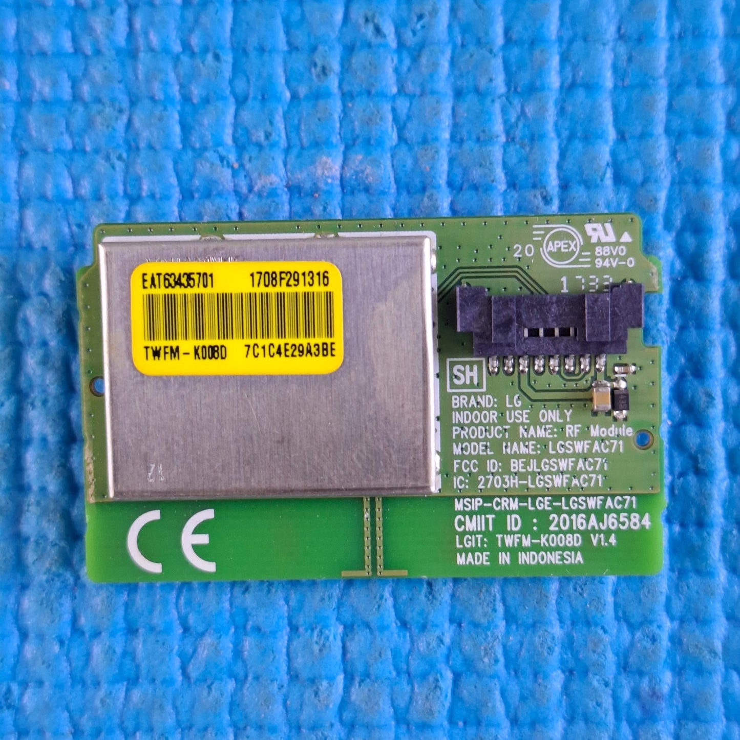WIFI FOR LG TV 24MT49S 49LJ594V 43LK5900PLA 65UK6090PUA 43LJ550 TV EAT63435701