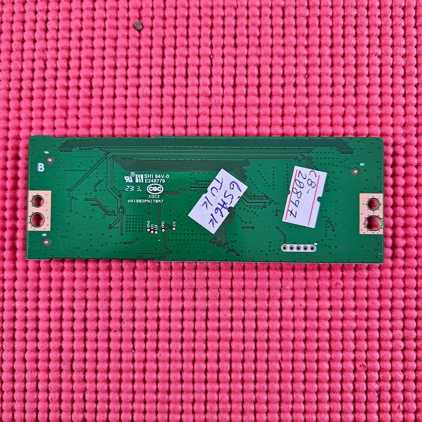 LVDS TCON BOARD FOR HISENSE 65A6KTUK 65A6K 65" TV RSAG7.820.10545/ROH 286050