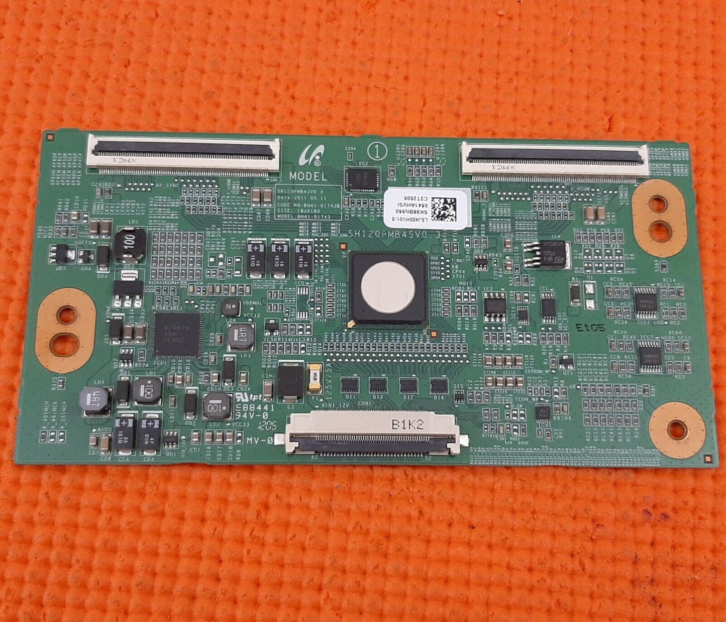 LVDS BOARD FOR SAMSUNG UE40D6100 UE40D6530 40" LED TV SH120PMB4SV0.3 BN95-00541A
