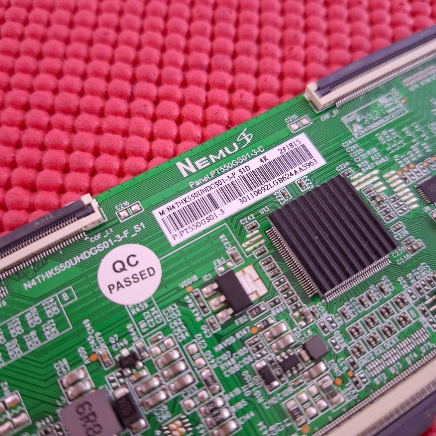 LVDS BOARD FOR JVC LT-55CF890 55UL2163DBC TV N4THK550UHDGS01-3-F_S1D PT550GS01-3