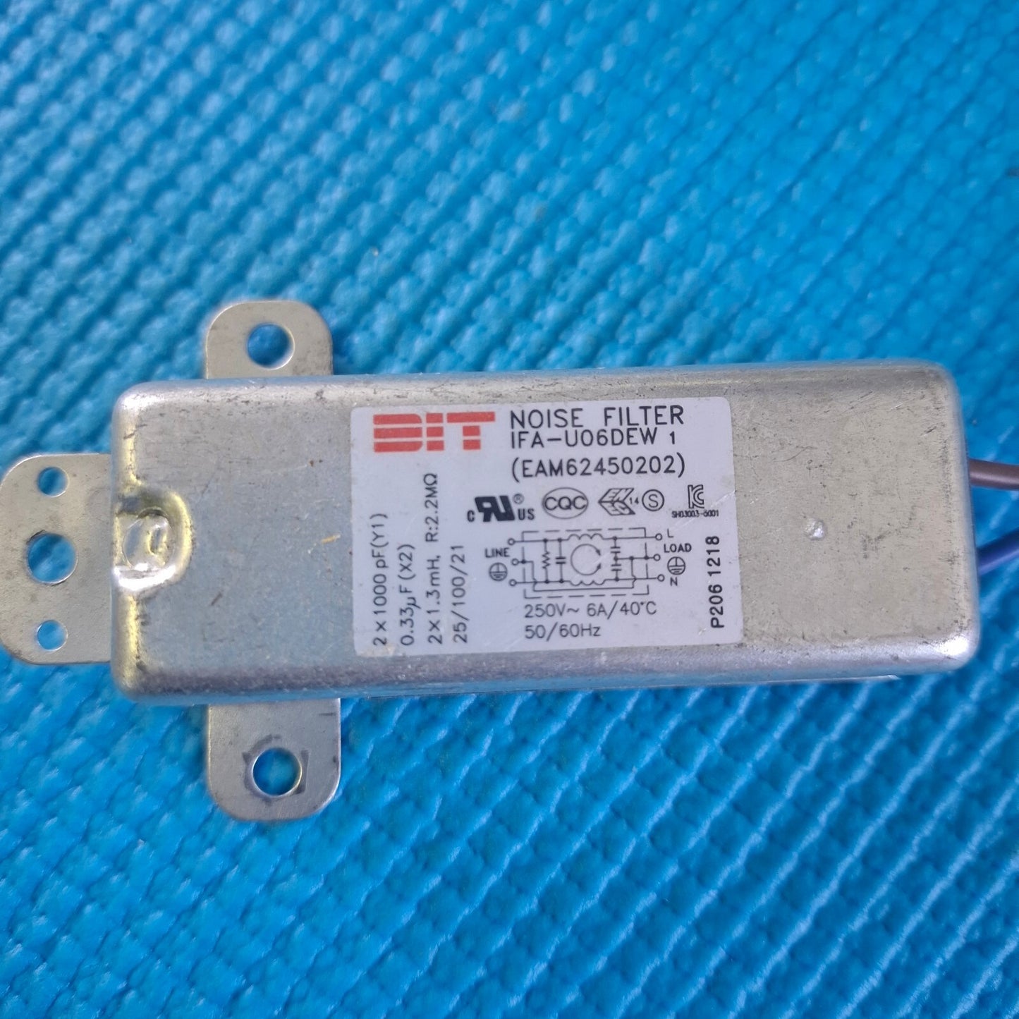 LINE / NOISE FILTER LG 42PA4500 50PM670T 50PM680T TV IFA-U06DEW EAM62450202
