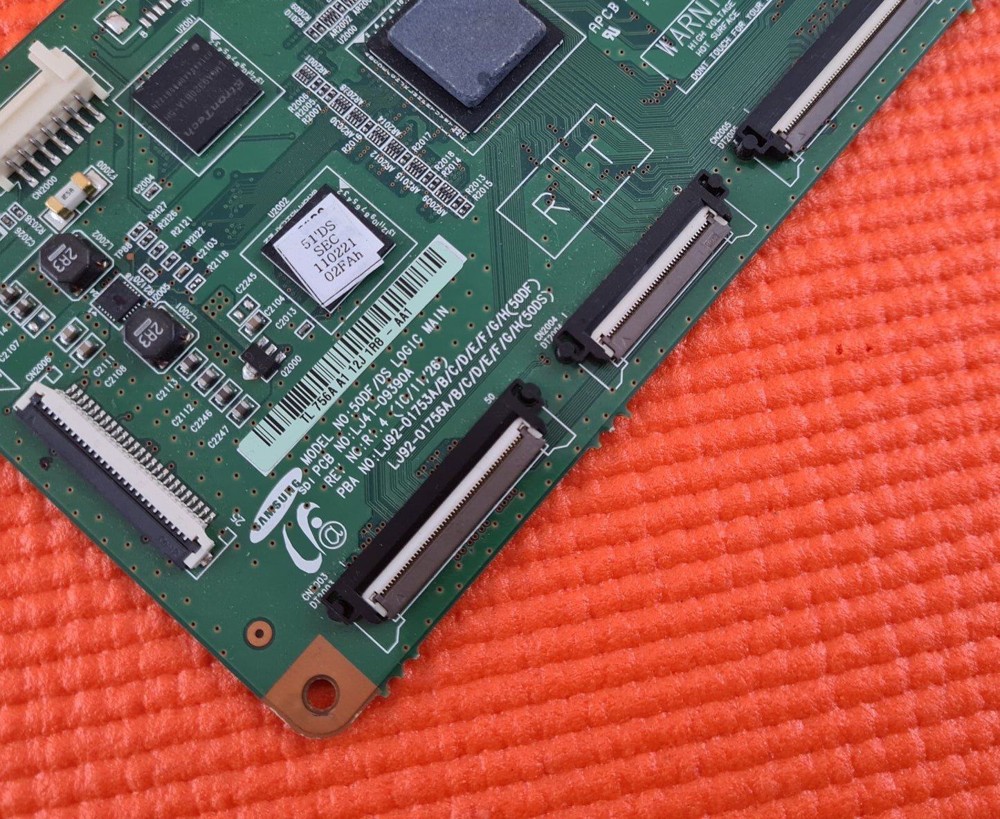 LVDS BOARD FR SAMSUNG PS51D8000FU PS51D6900DK 51" TV LJ41-09390A LJ92-01756A AA1