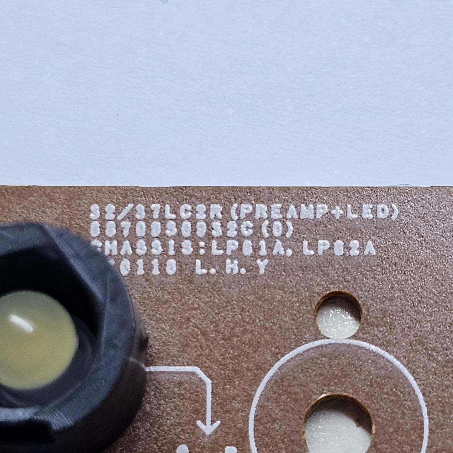 GENUINE IR REMOTE SENSOR UNIT FOR LG 26LC2R 32LC2R TV 68709S0932C (0)