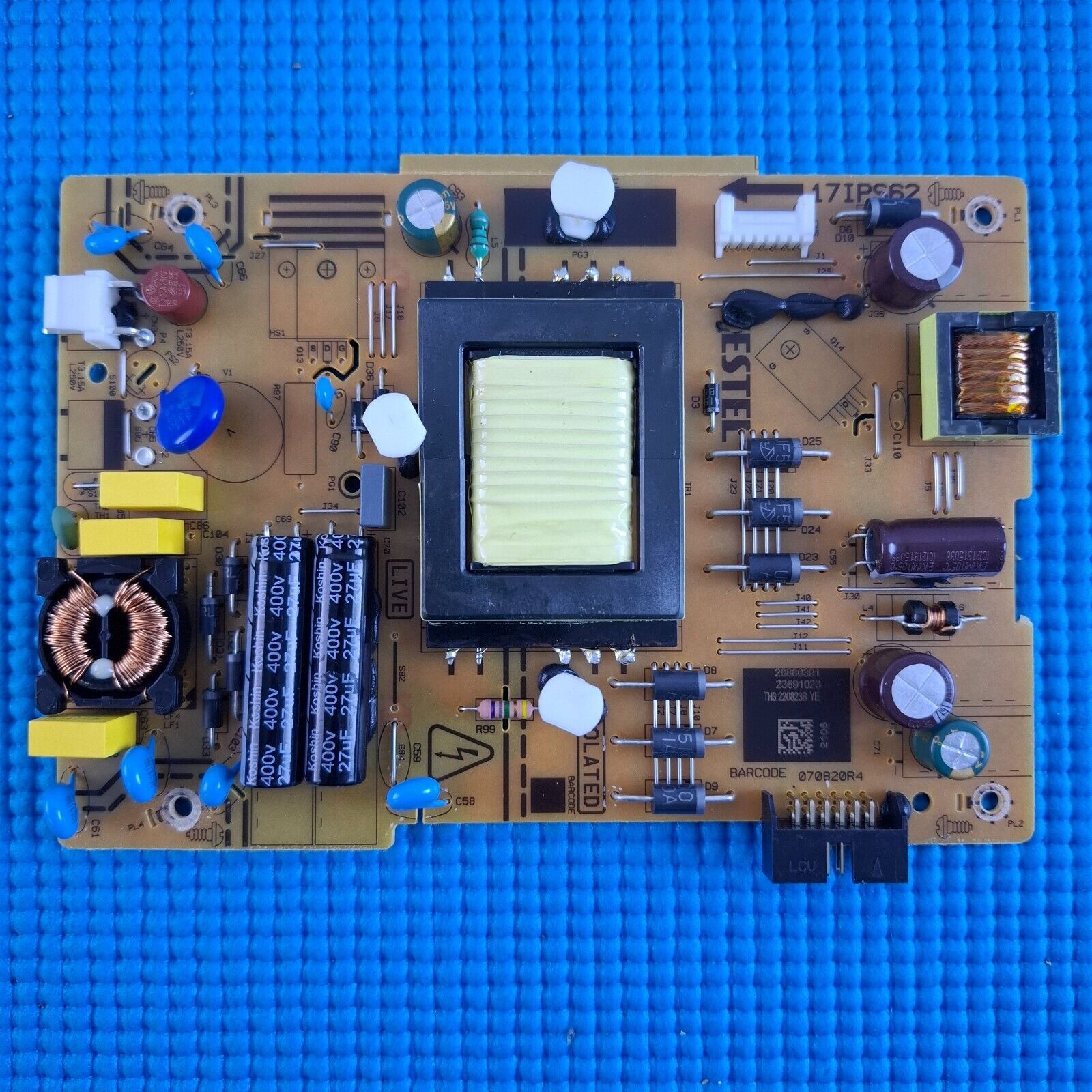 23321125 POWER SUPPLY FOR JVC VESTEL LT-40C750(A) (17IPS12 23321125 POWER SUPPLY FOR JVC VESTEL LT-40C750(A) (17IPS12