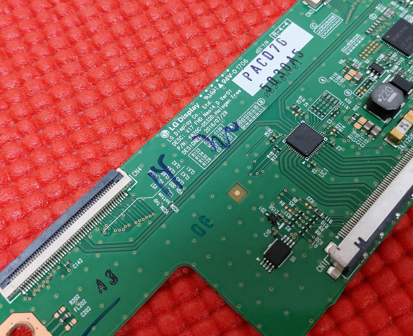 TCON LVDS BOARD FOR LG 43LJ624V 43LV340C 43LV340C 43" TV 6870C-0532D 6871L-5030A