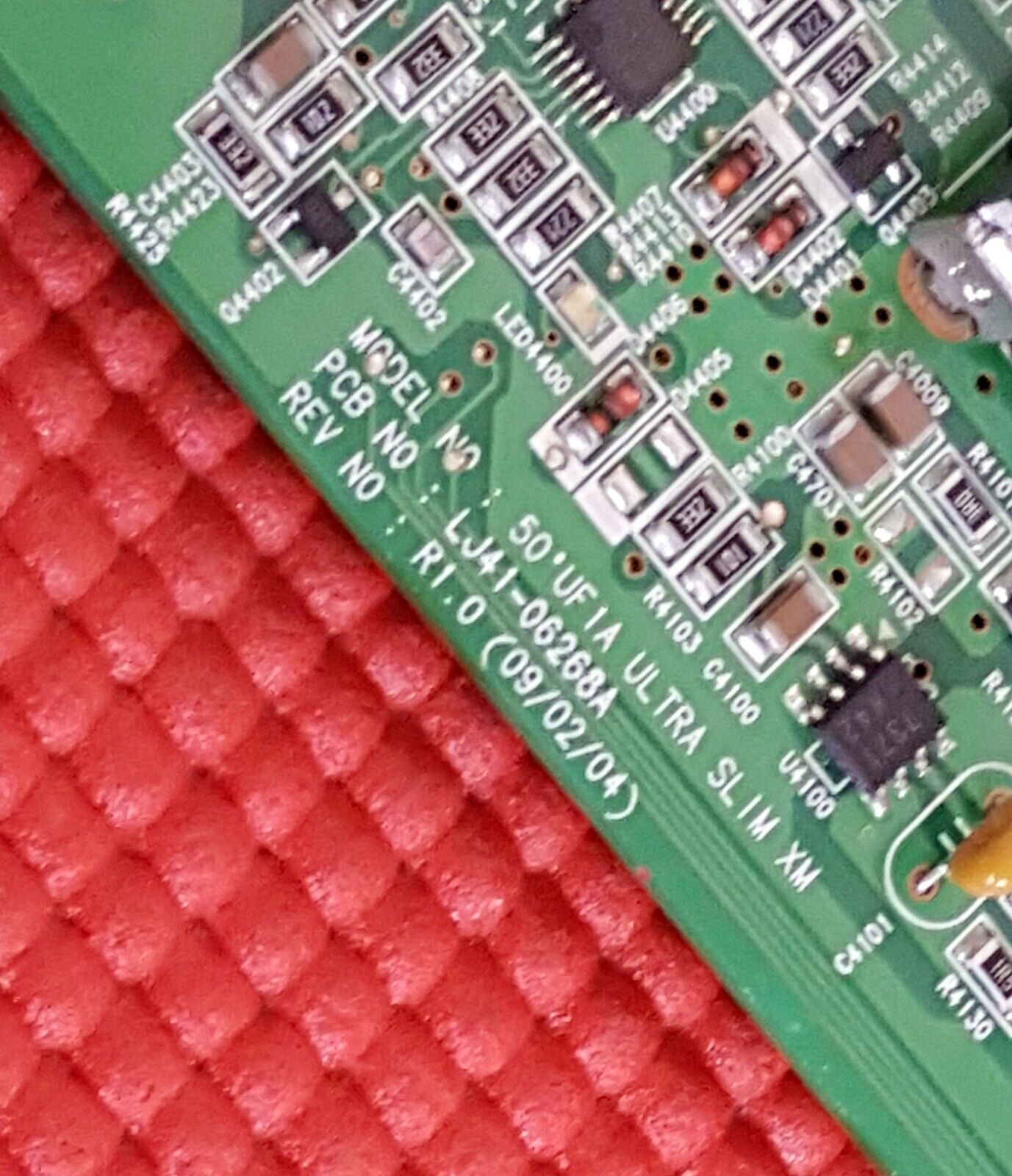 XSUS ZSUS BOARD FOR SAMSUNG PS50B850Y1W PLASMA TV LJ41-06268A LJ92-01630A