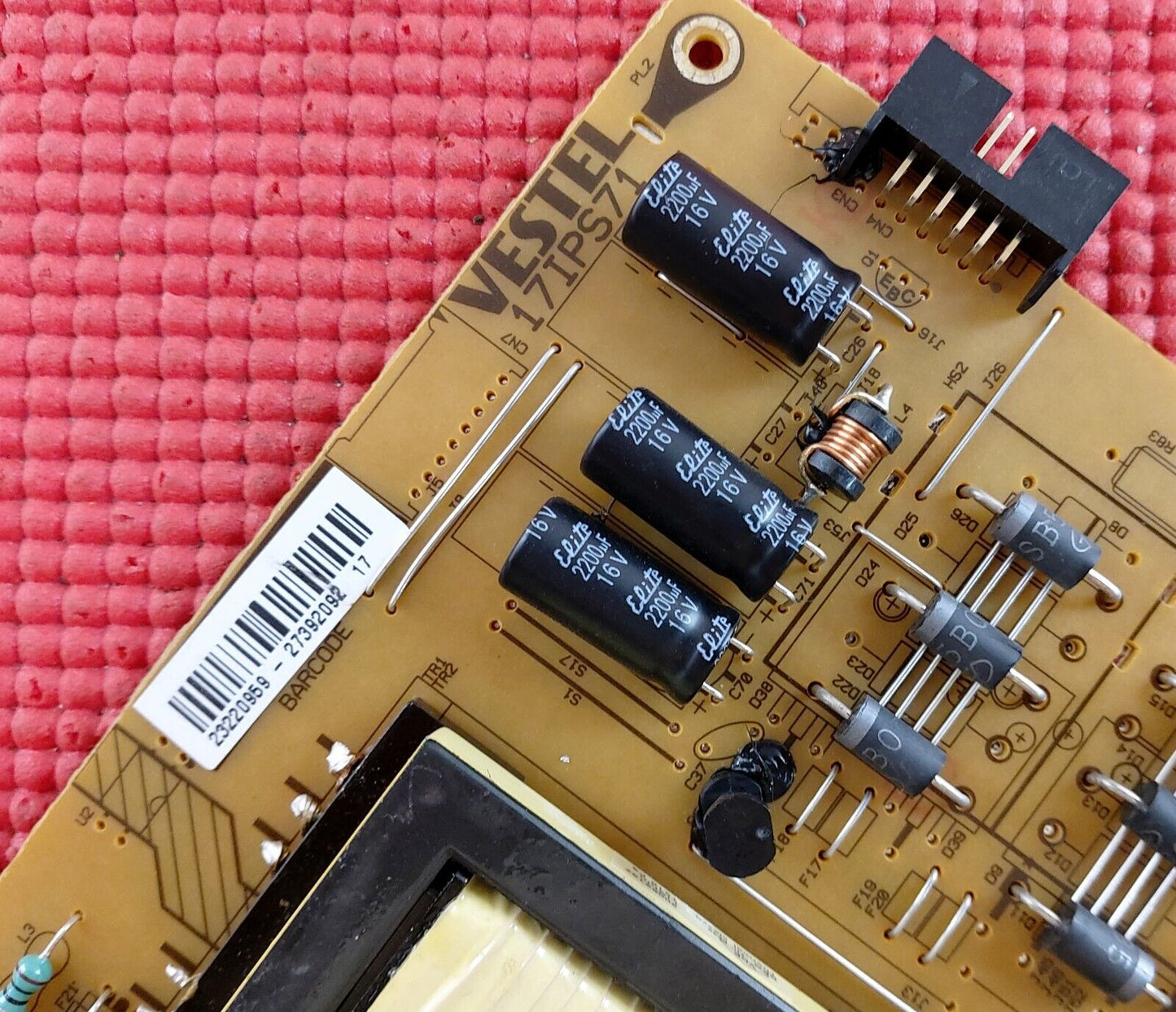 PSU FOR DIGIHOME 32272SMHDLED 32278HDDLED LT-32C650 3-32LED-14 17IPS71 23220959