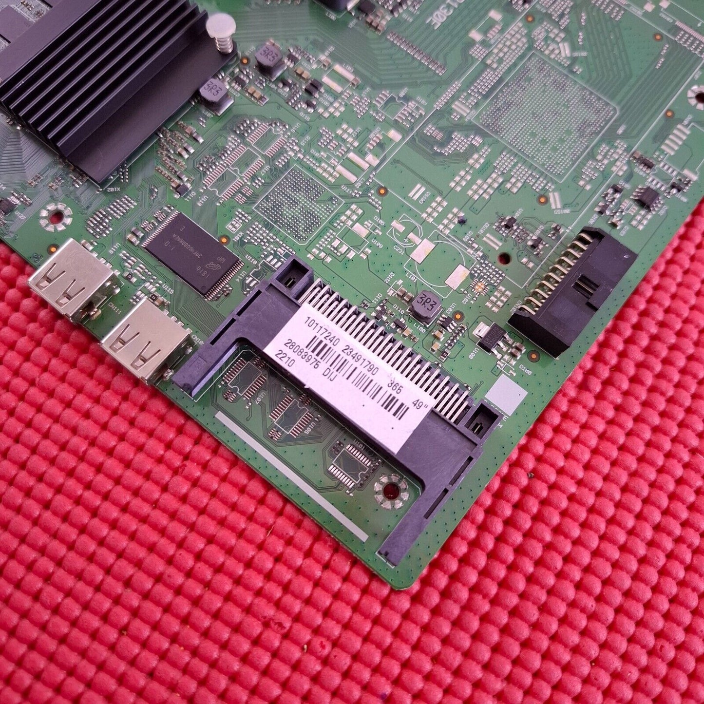 MAIN AV BOARD FOR JVC LT-49C870 49" TV 17MB130E 23491790 SCREEN LSC490FN02-V01