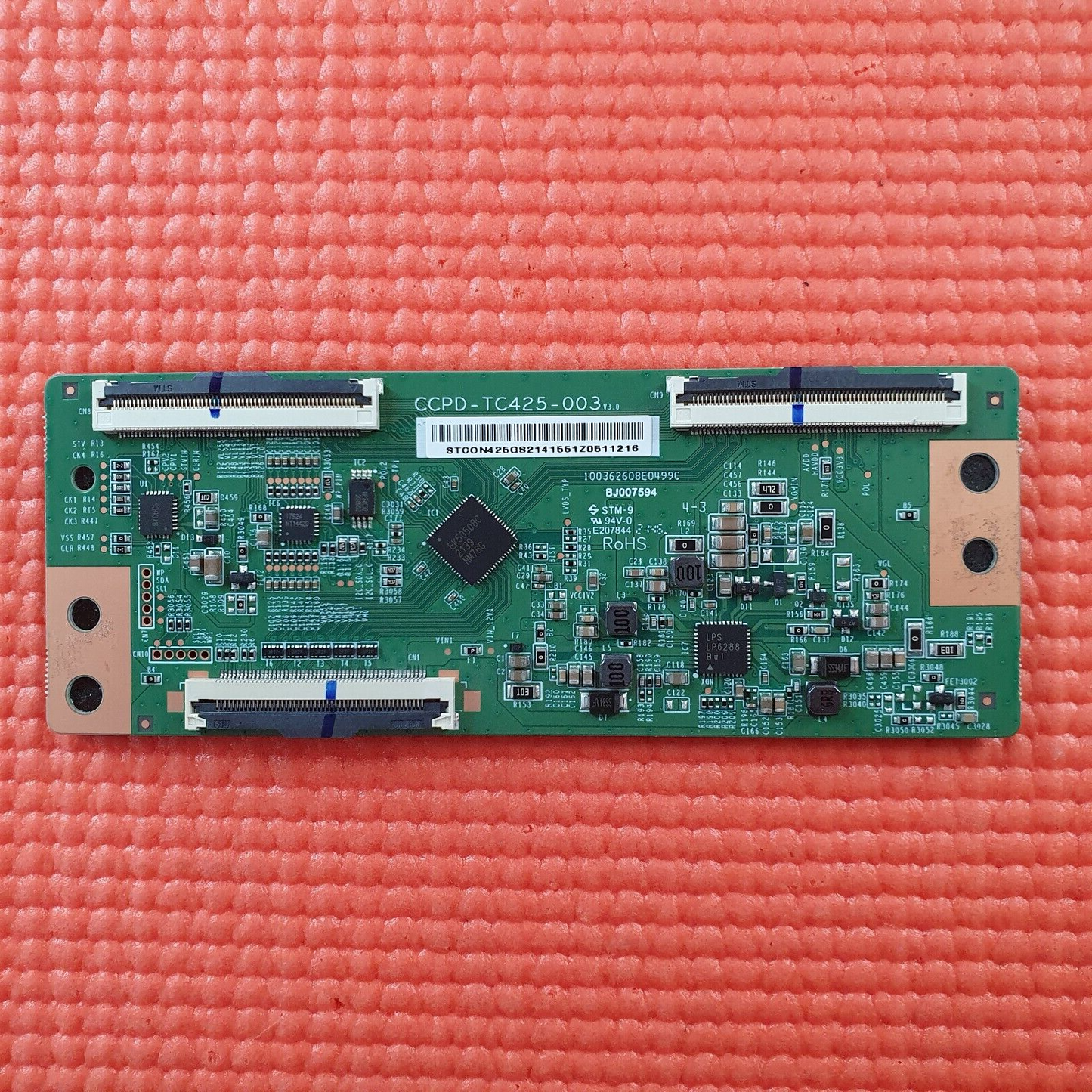 LVDS TCON BOARD FOR JVC LT-43CA790B LT-43CA790 B 43" TV CCPD-TC425-003 STCON425G