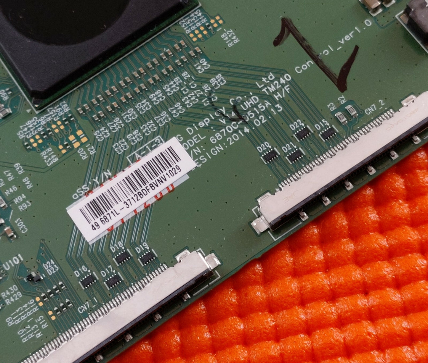 LVDS TCON BOARD FOR SONY KD-49X8505B 49" LED TV 6870C-0515A 6871L-3712B