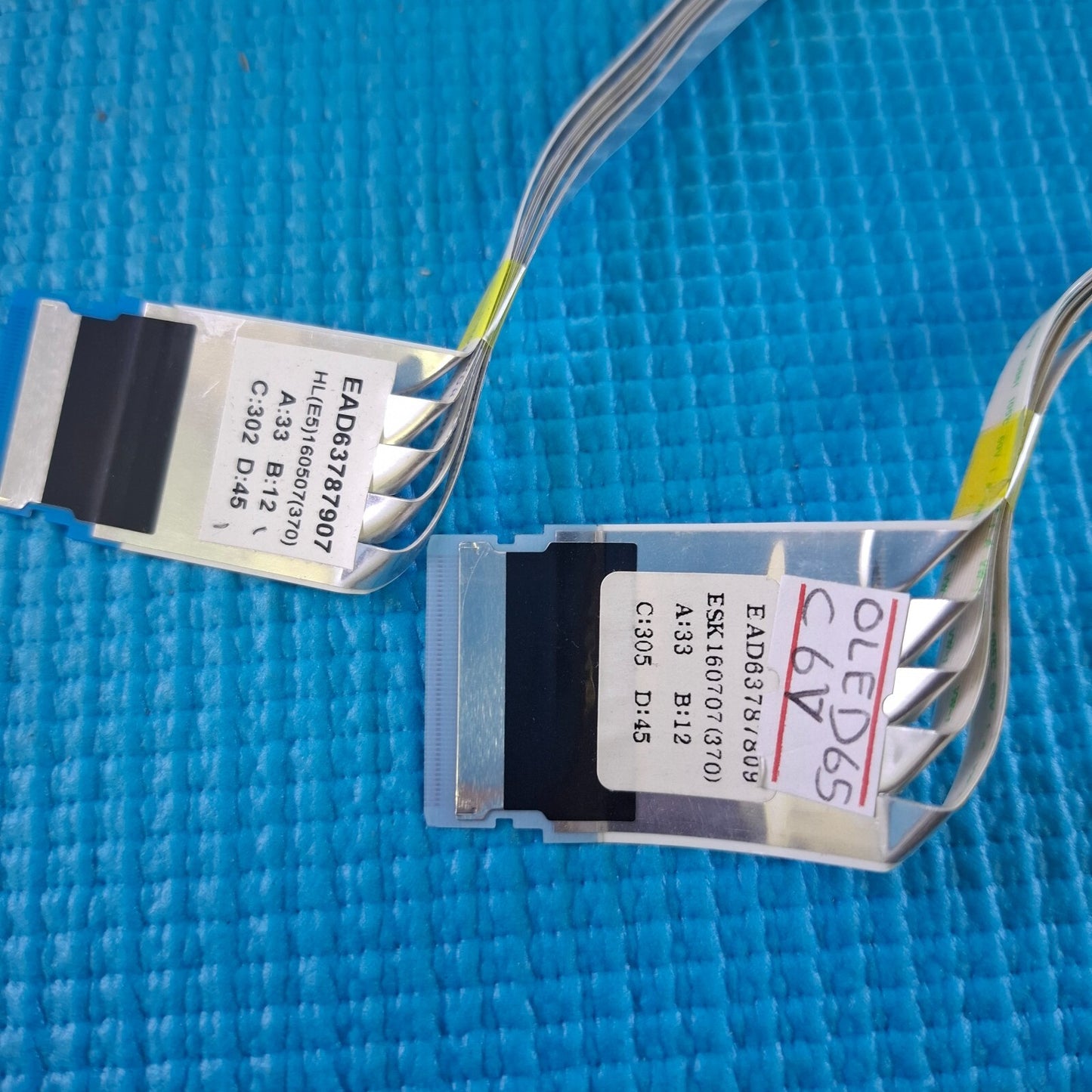 LVDS TCON CABLE FOR OLED65C6V OLED65C6P 65" OLED TV EAD63787809 EAD63787907