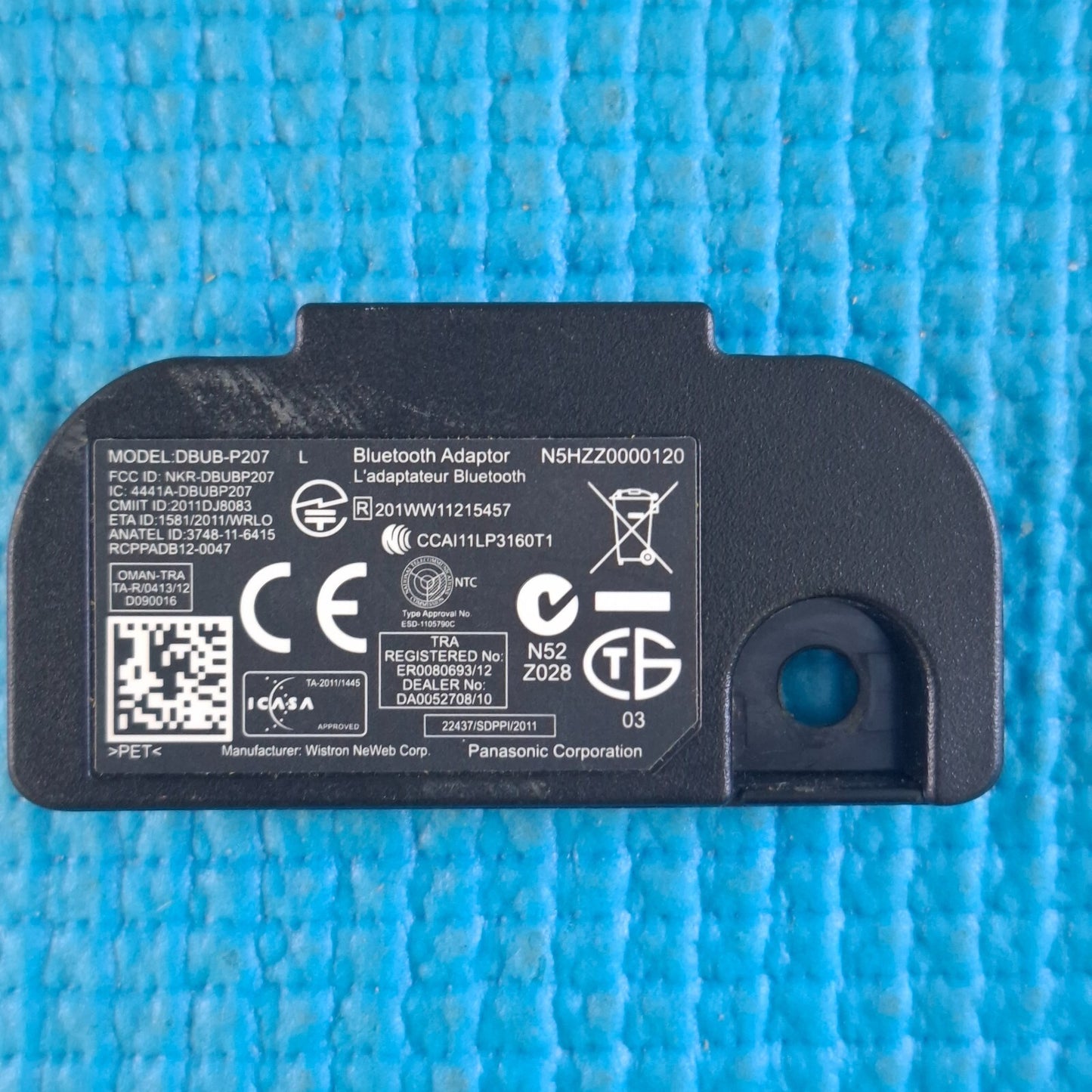 BLUETOOTH ADAPTER PANASONIC TX-L55DT50B TX-L42ET50B TV N5HZZ0000120 DBUB-P207
