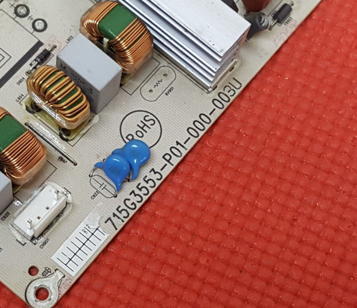 POWER SUPPLY BOARD FOR TOSHIBA 32AV615DB TV 715G3553-P01-000-003U ADTV92416AB6