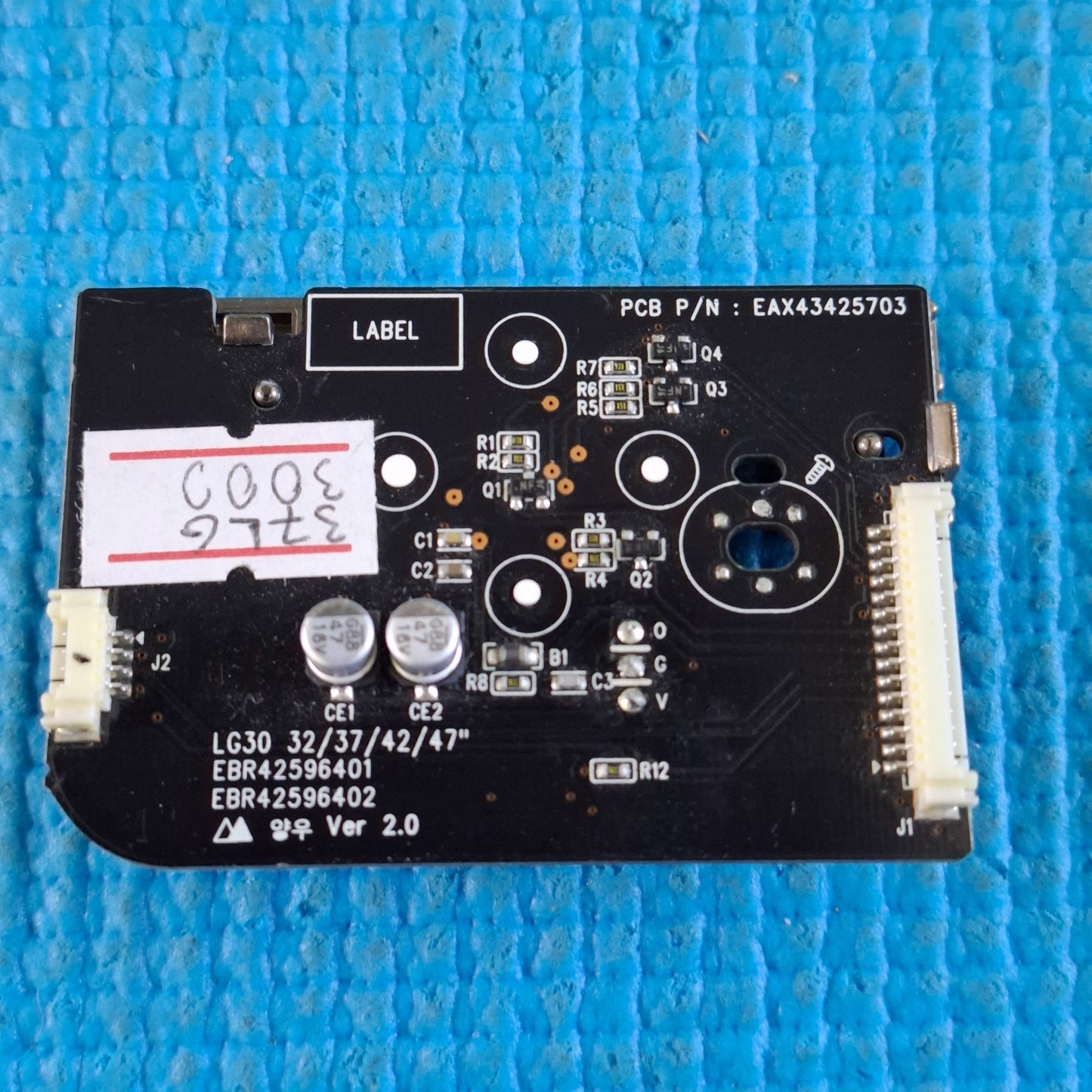 POWER BUTTON SENSOR UNIT FOR LG 32LG3000 37LG3000 TV EAX43425703 MEY408703