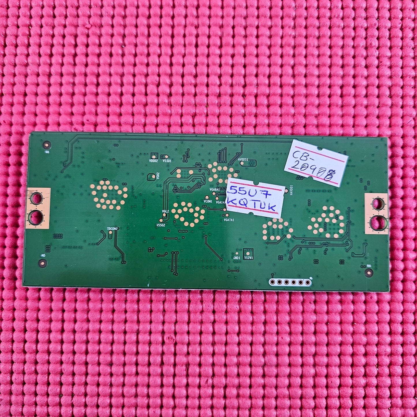 LVDS TCON BOARD FOR HISENSE 55U7KQTUK 55" TV RSAG7.820.12963/ROH VER.B 332215