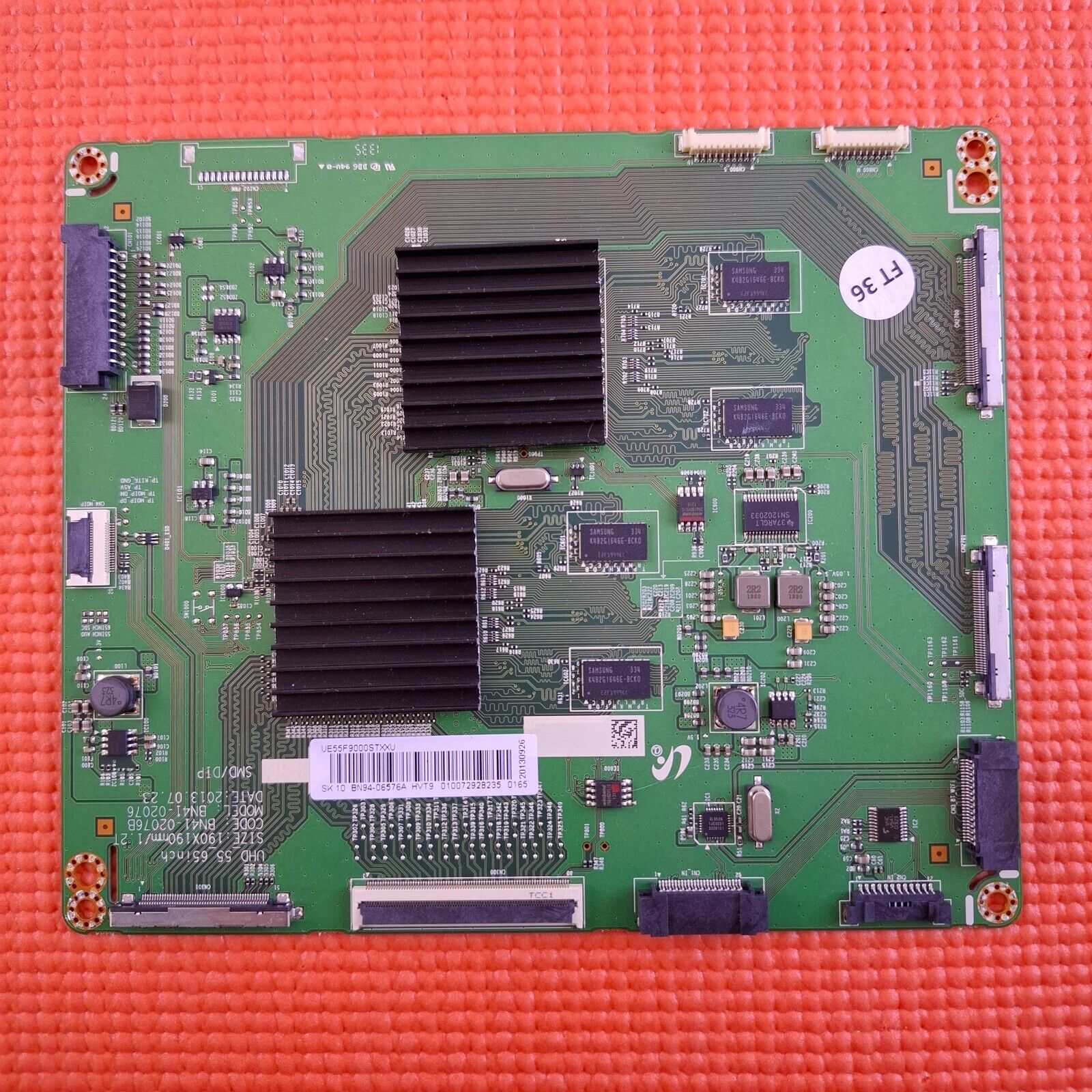 LVDS TCON BOARD FOR SAMSUNG UE55F9000ST 55" LED 4K TV BN41-02076B BN94-06576A