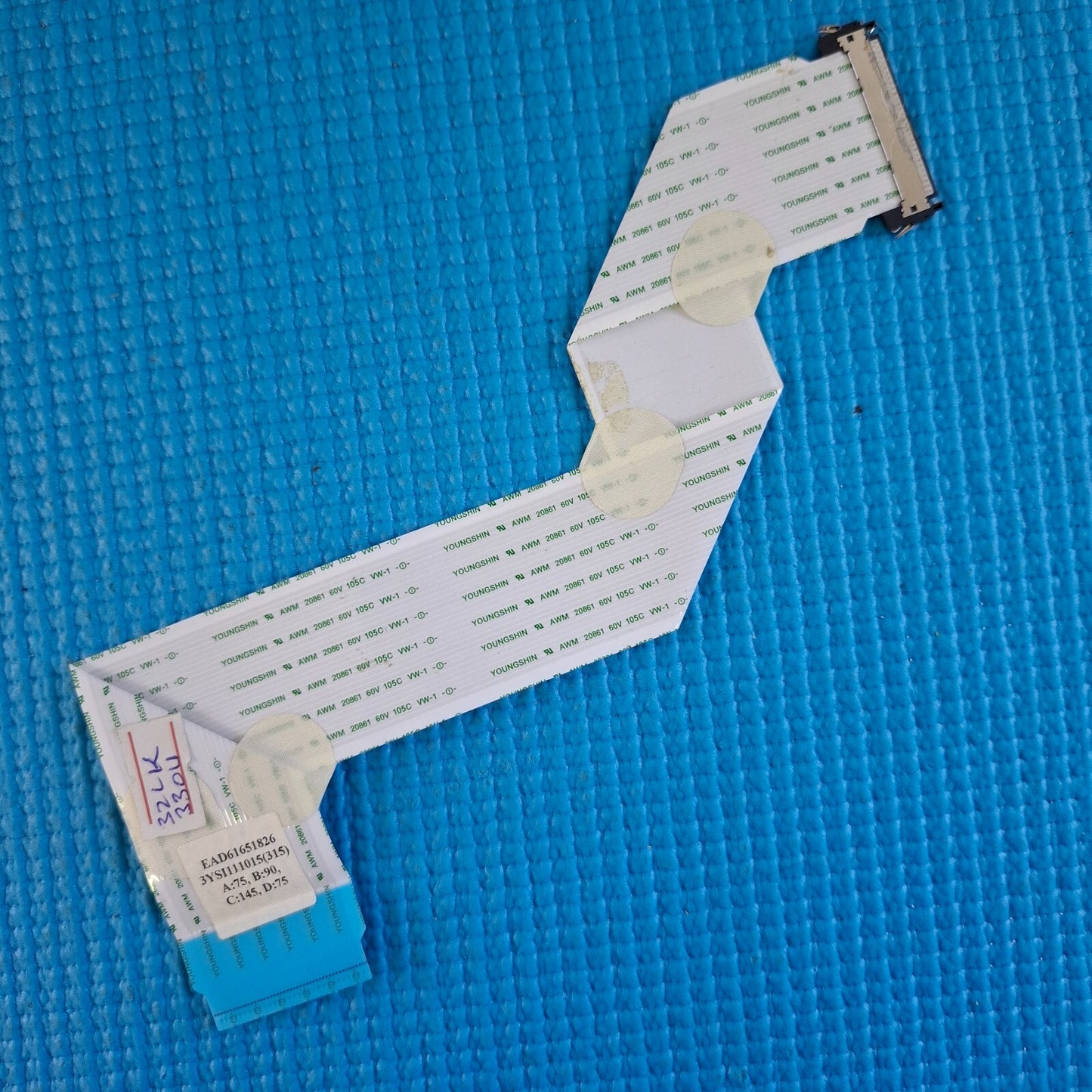 LVDS TCON FLAT CABLE FOR LG 32LK330U 32" TV EAD61651826