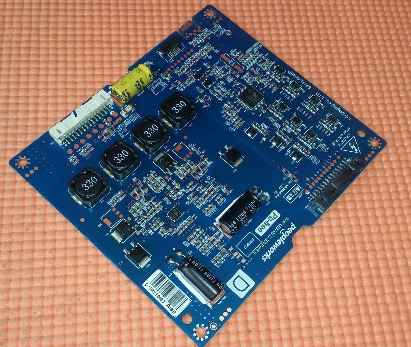 INVERTER FOR LG 37LV450U 37" LED TV 6917L-0046D PPW-LE37V6-O (D) REV1.0