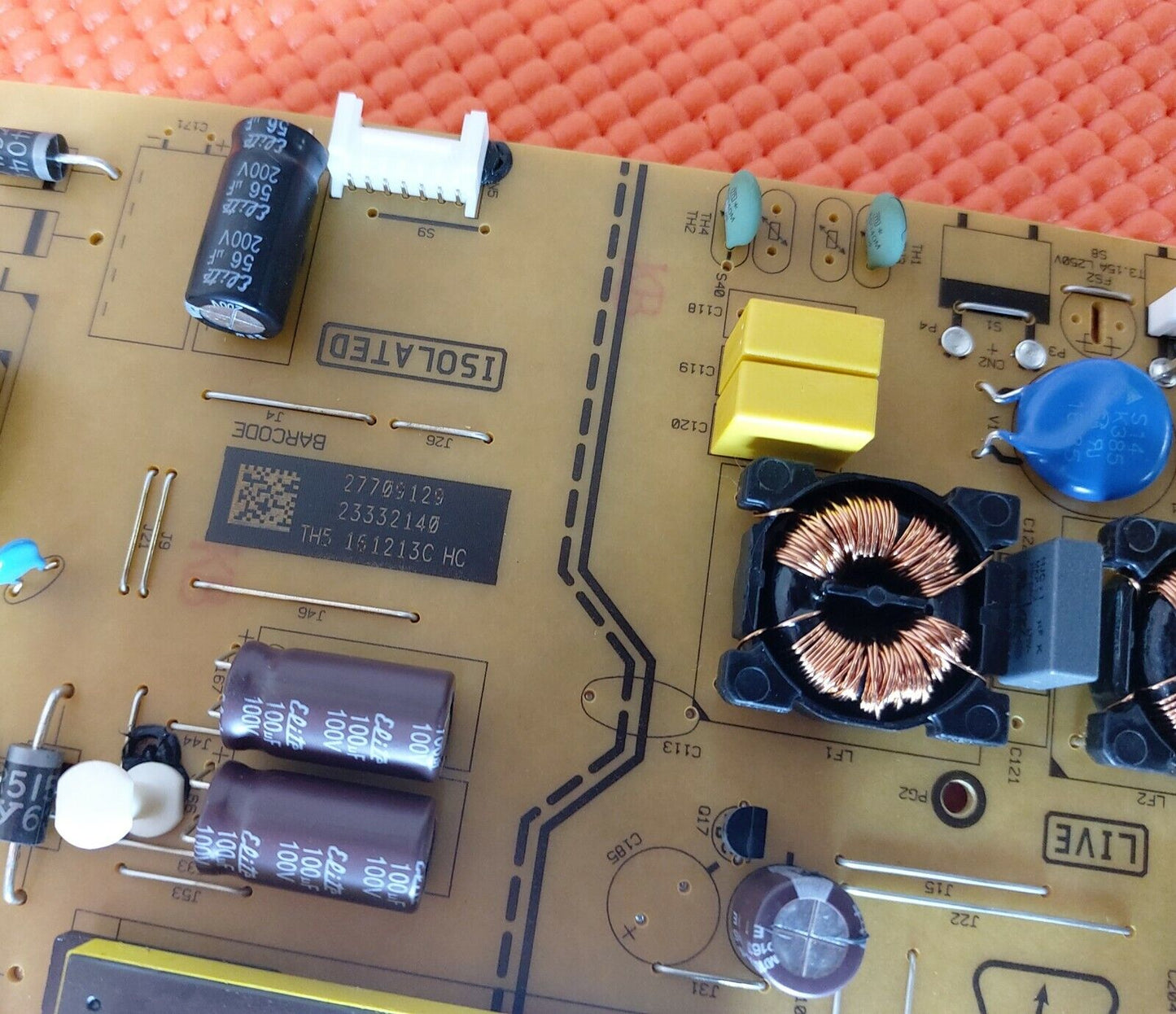 POWER SUPPLY HITACHI 55HK6T74U LUX0155004 LUX0150007 50A04USB 17IPS72 23332140