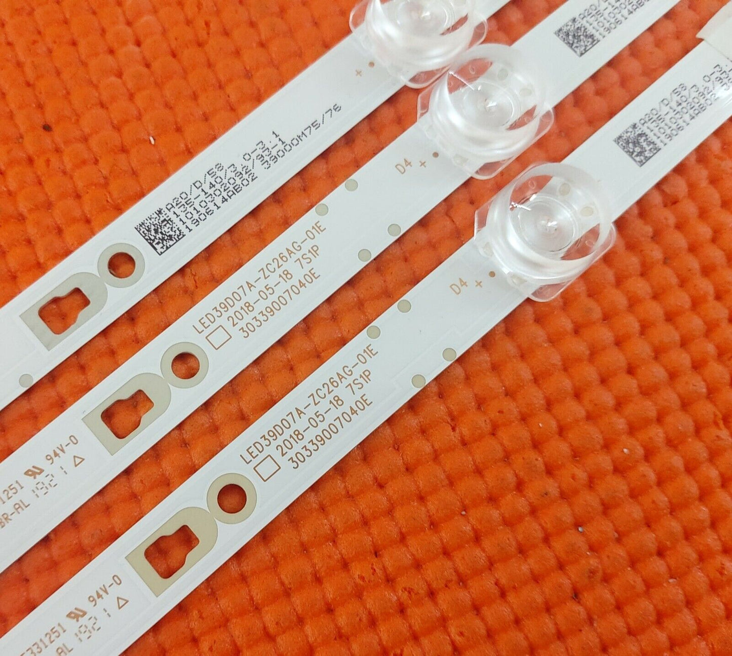 BACKLIGHT SET FR LT-40C591 TV LED39D07A-ZC26AG-01E 30339007040E A 30339007041E B
