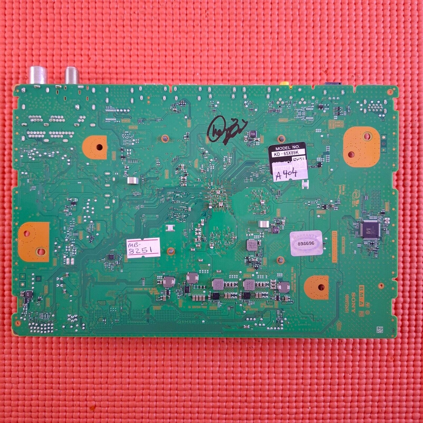 MAIN AV BOARD FOR SONY KD-65X89K 65" WTV YA03214AA 100972451 | TESTED WORKING
