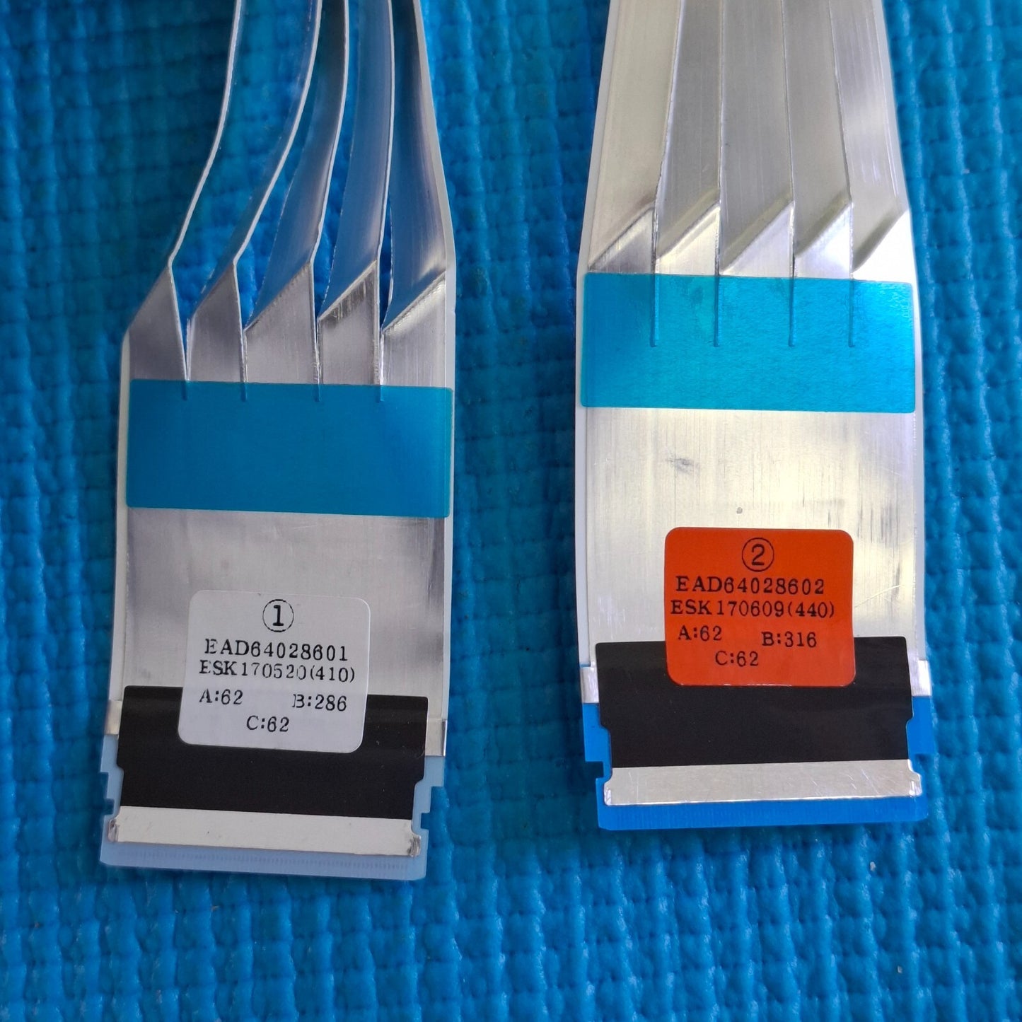 LVDS CABLE FOR LG 55UJ701V 49UJ651V 55UJ670V 55UJ6500 TV EAD64028601 EAD64028602