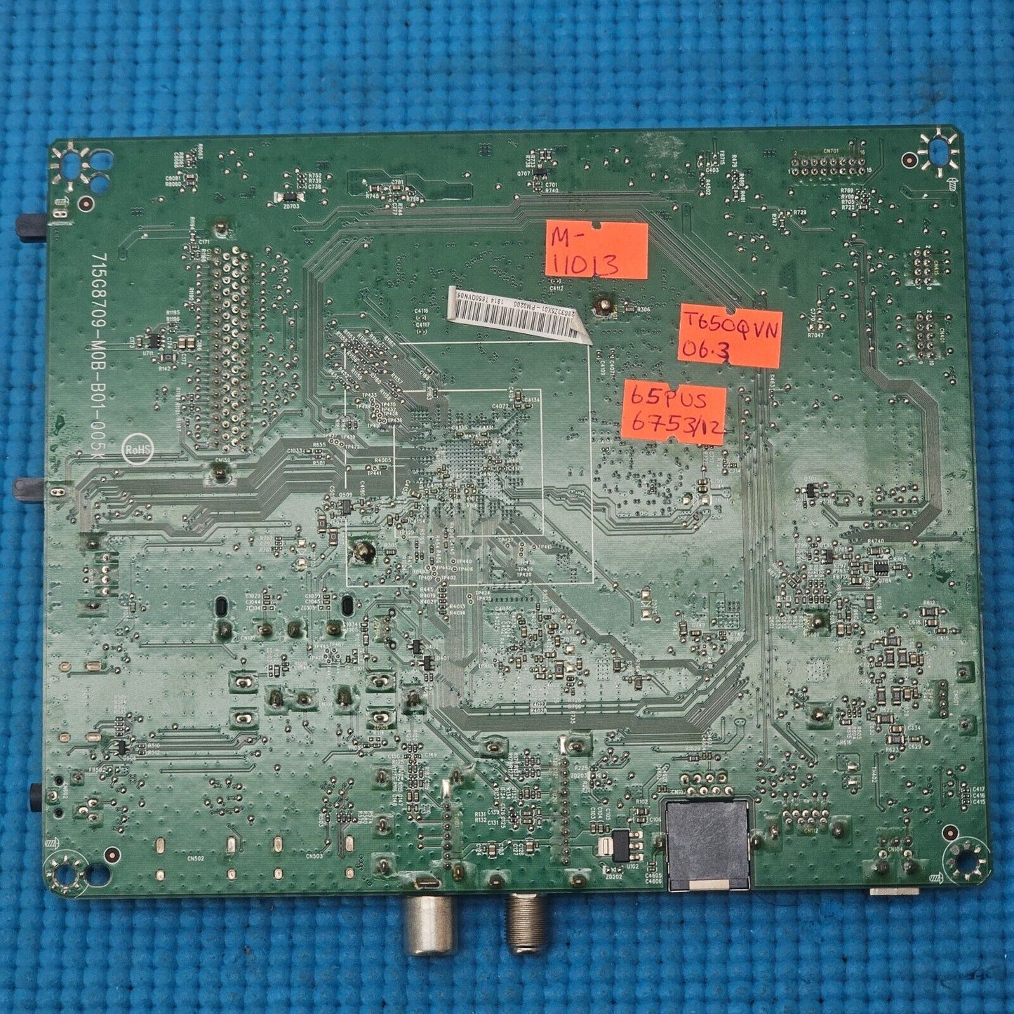 MAIN BOARD FOR PHILIPS 65PUS6753/12 TV 715G8709-M0B-B01-005K SCREEN T650QVN06.3