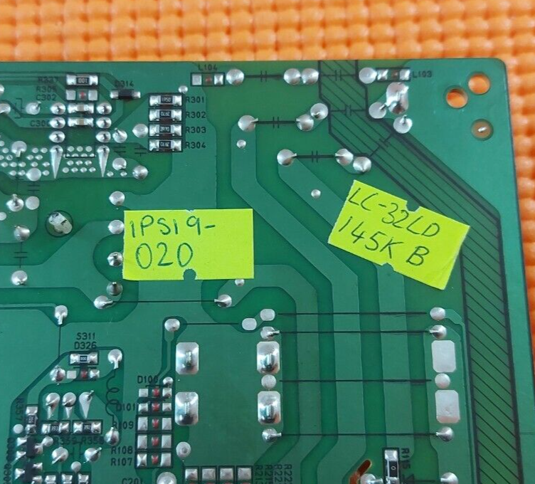 POWER BOARD FOR HITACHI 32HXC01U A JVC LT-32DA52J PB32DLED13 17IPS19-5 23101516