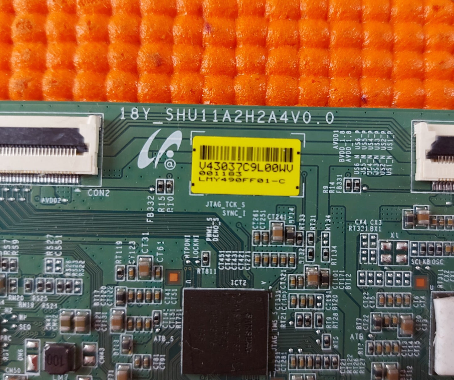 LVDS TCON BOARD FOR SONY KD-49XG9005 TV 18Y_SHU11A2H2A4V0.0 LJ94-43037C