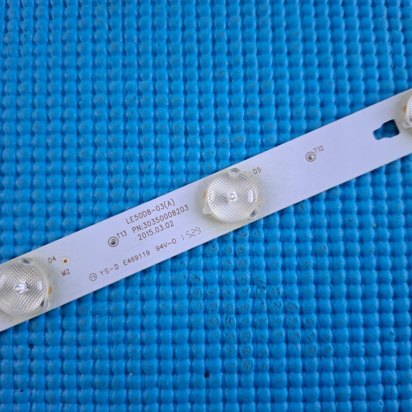 SINGLE BACKLIGHT FOR JVC LT-49C550 49" TV LE50D8-03 (A) 30350008203 LS49H510N