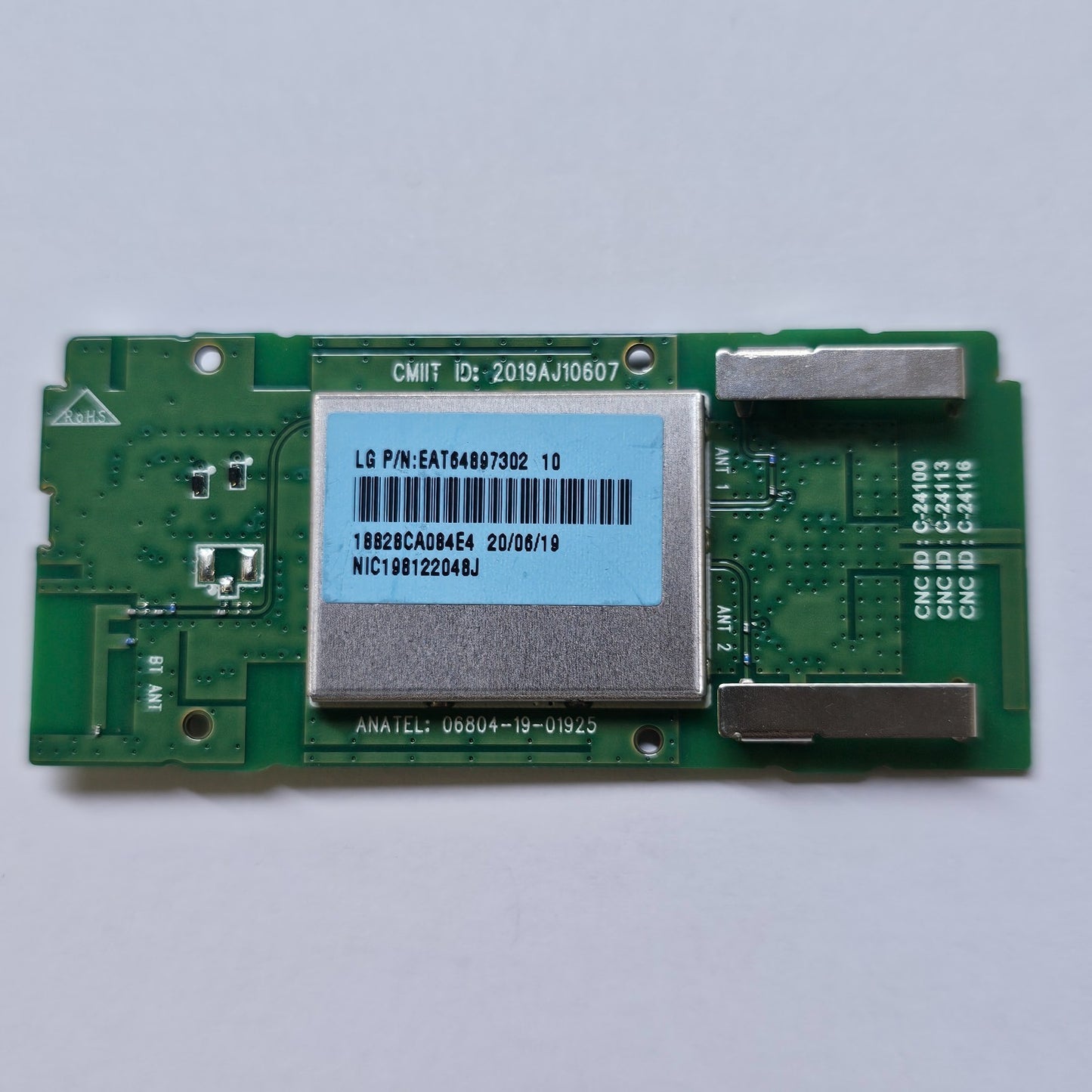 WIFI MODULE FOR LG 43UN74006LB 75UN70706LD 55UN74006LB TV EAT64897302 LGSBWAC02