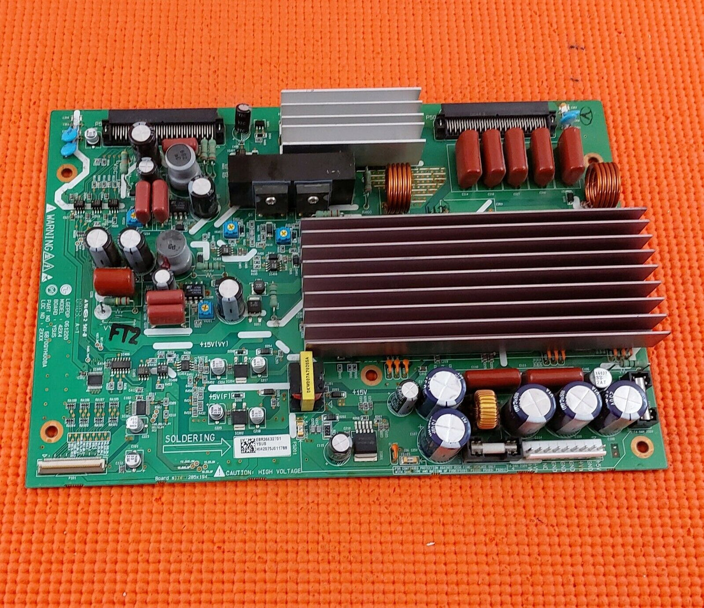 YSUS BOARD FOR LG 42PC56-ZD 42PC55 42" PLASMA TV EAX32685101 EBR36632701
