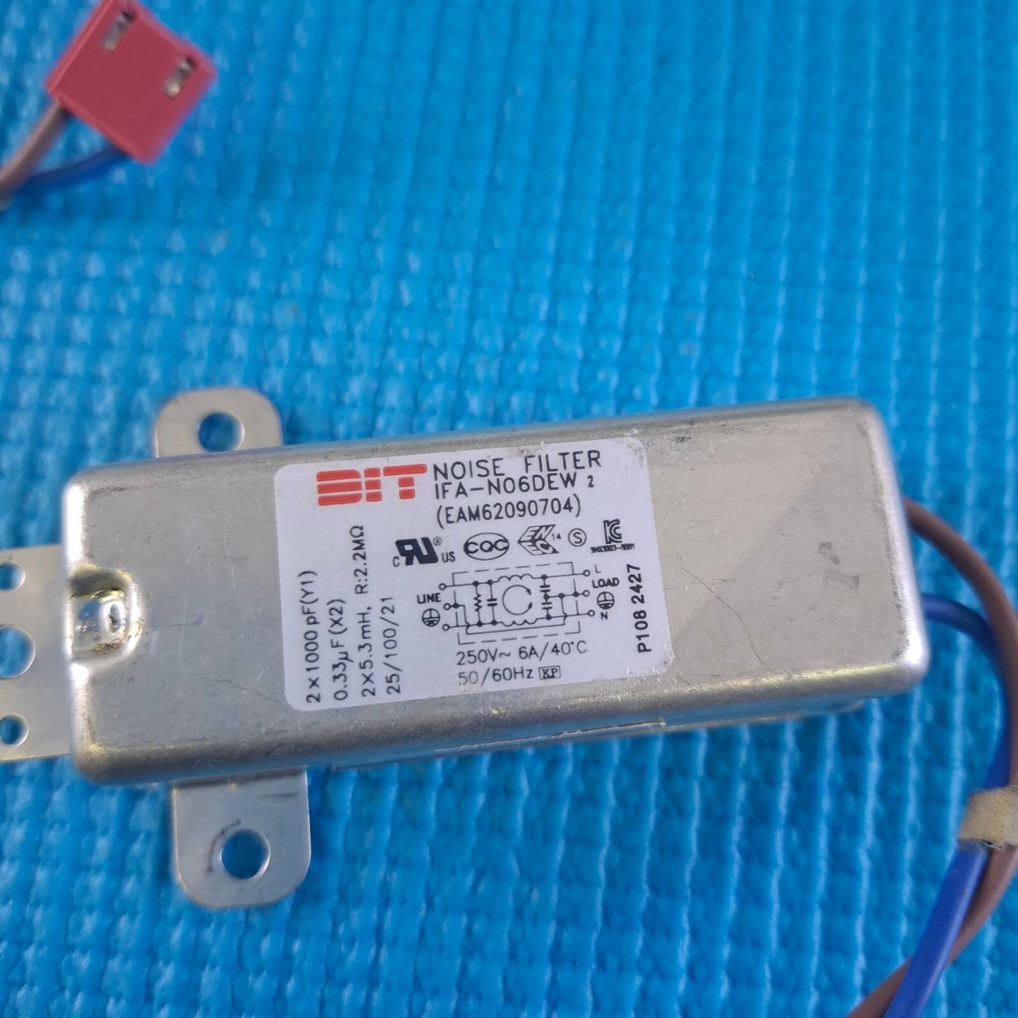 LINE / NOISE FILTER LG 50PT353K 50PV350T 50PZ550T TV IFA-N06DEW EAM62090704