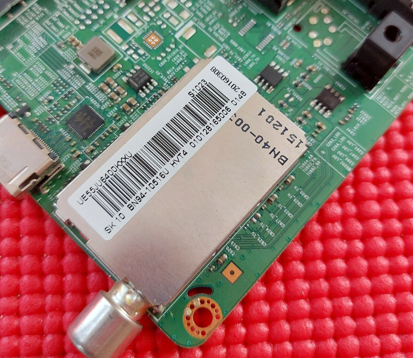 MAIN BOARD FOR SAMSUNG UE55JU6400K TV BN41-02344D BN94-10516U SCREEN LSF550FN05