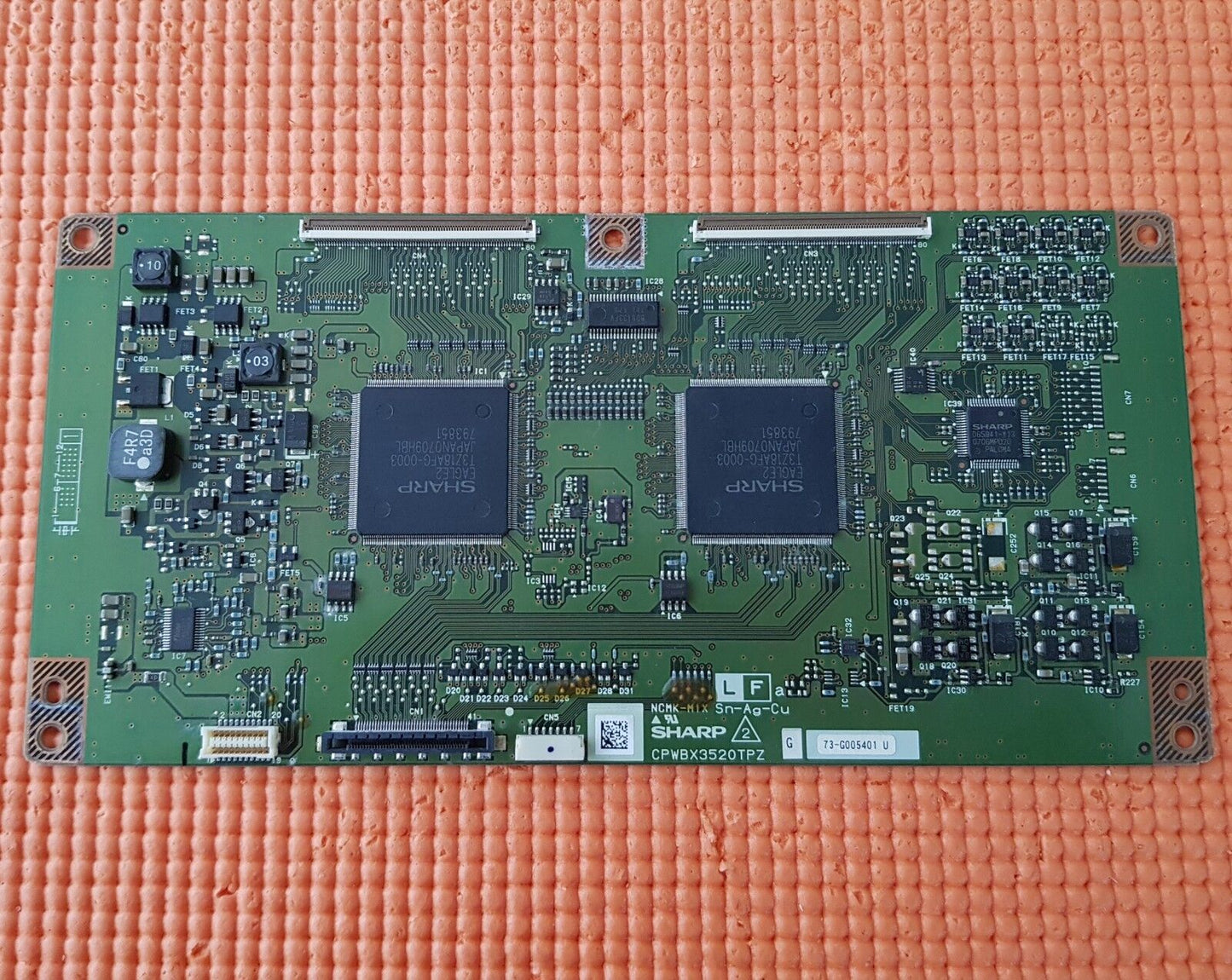 LVDS BOARD FOR SHARP LC-37XD1E A 37" LCD TV CPWBX3520TPZ G