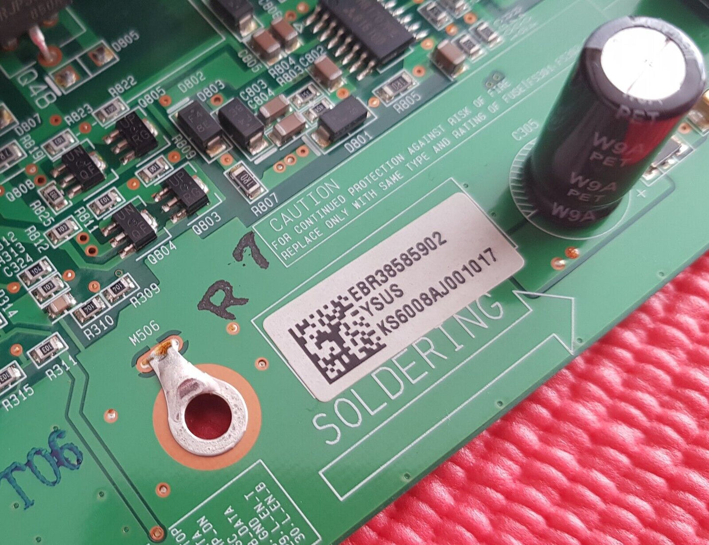 YSUS BOARD FOR LG 60PG7000 60" PLASMA TV EAX41346704 EBR38585902