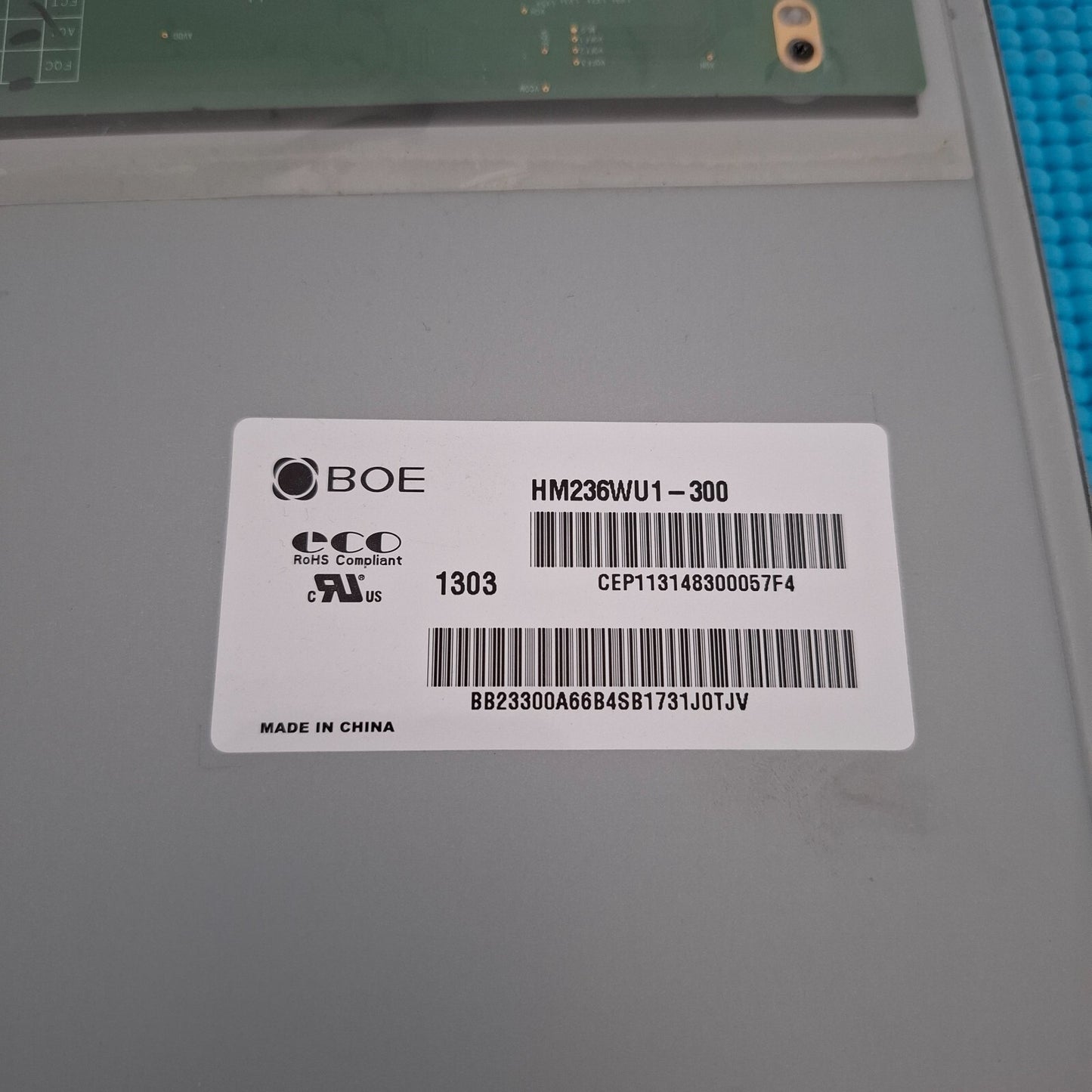 LED/LCD SCREEN PANEL BOE HM236WU1-300 FOR SAMSUNG T24B300EE 24" TV