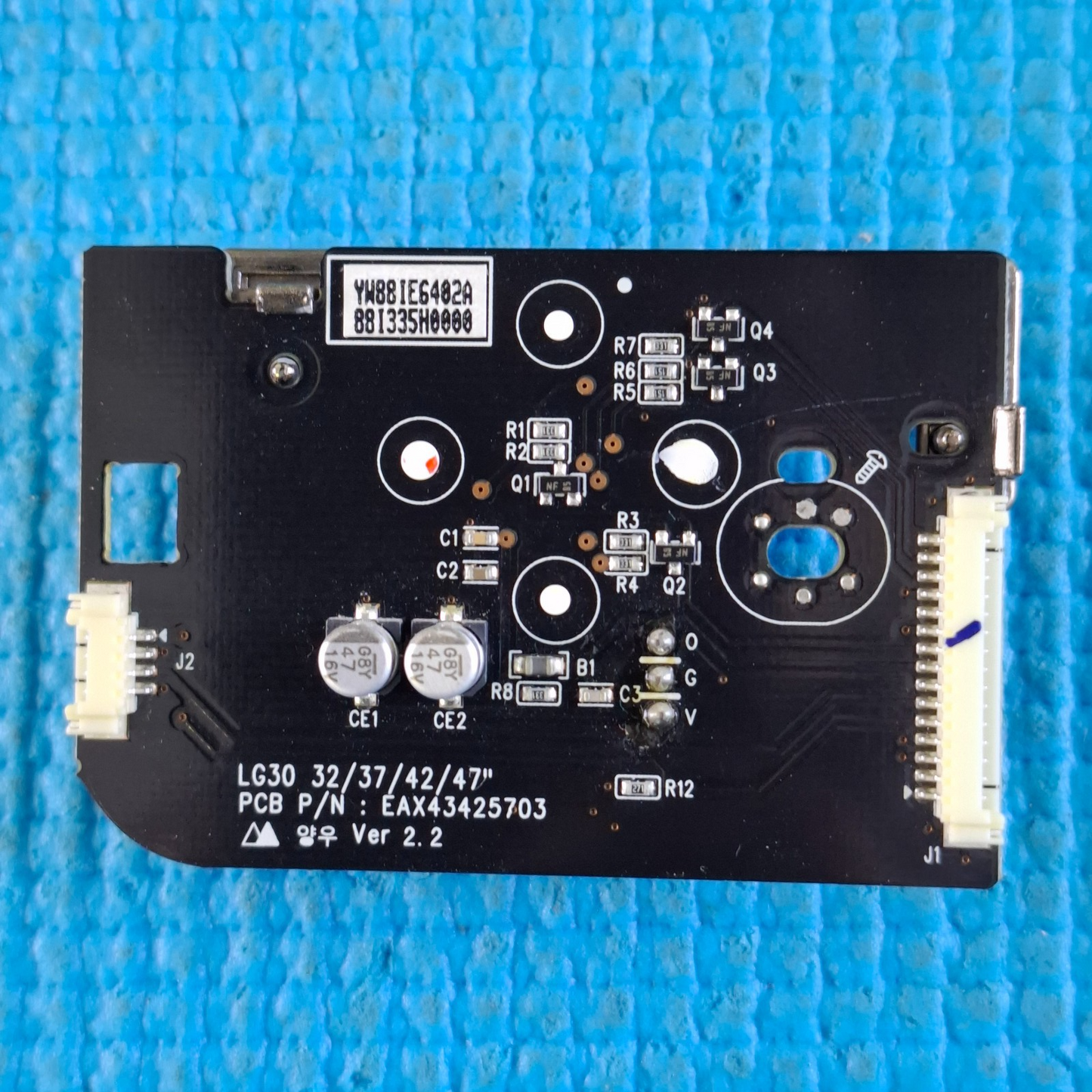 POWER BUTTON SENSOR UNIT FOR LG 42LG3000 42LF2500 42" TV EAX43425703 MEY406502