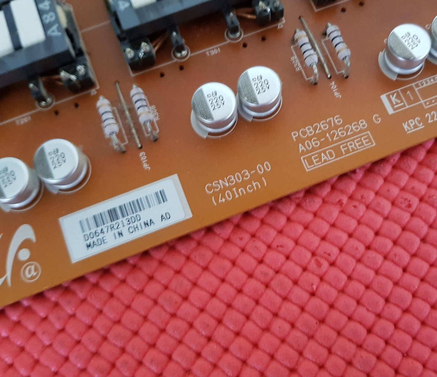INVERTER FOR SONY KDL-40V2500 KDL-40S2530 KDL-40W2000 40" TV PCB2676 PCB2677