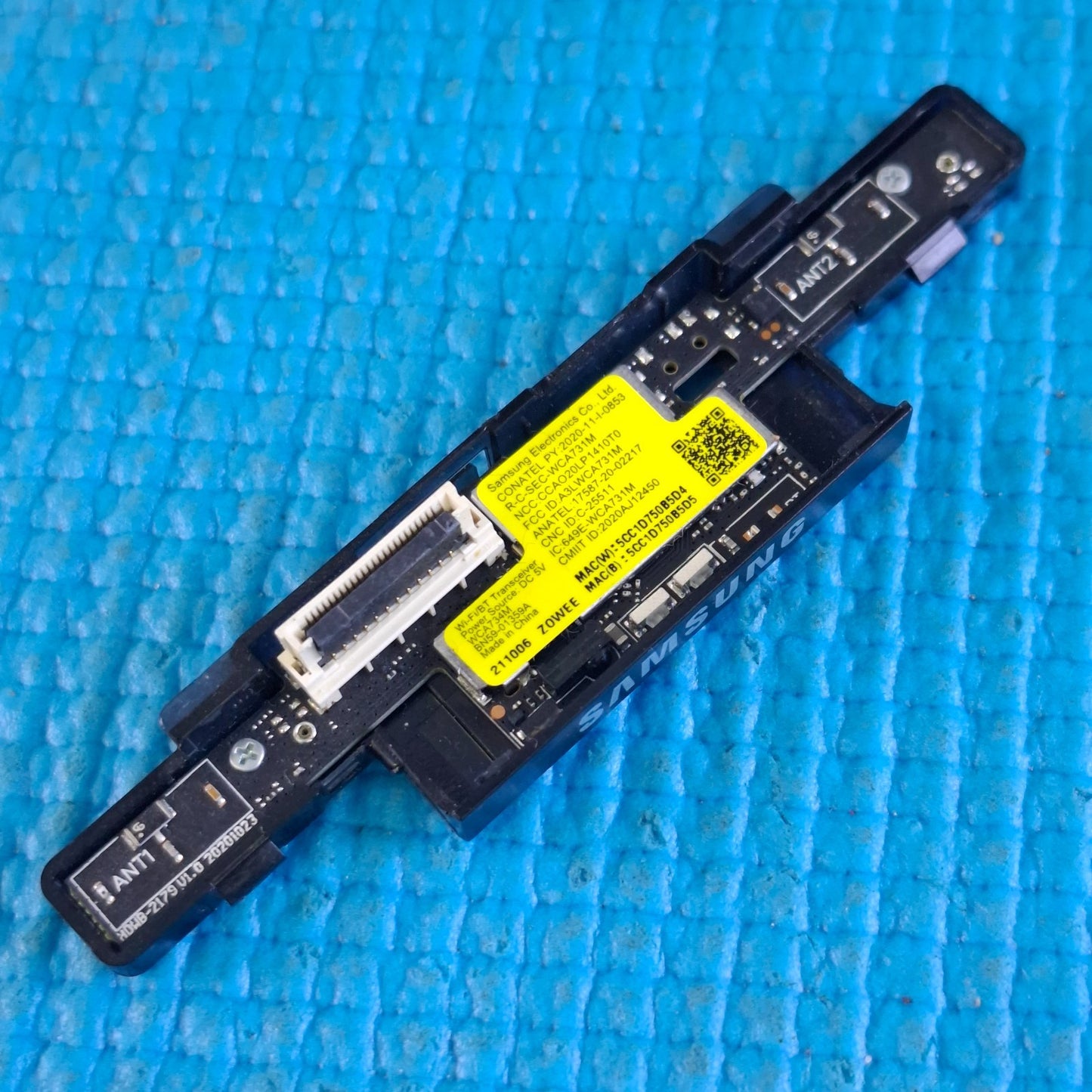 BUTTON WIFI IR SENSOR SAMSUNG UE75AU9007K UE55AU8000K QE50Q60AAU TV BN59-01359A