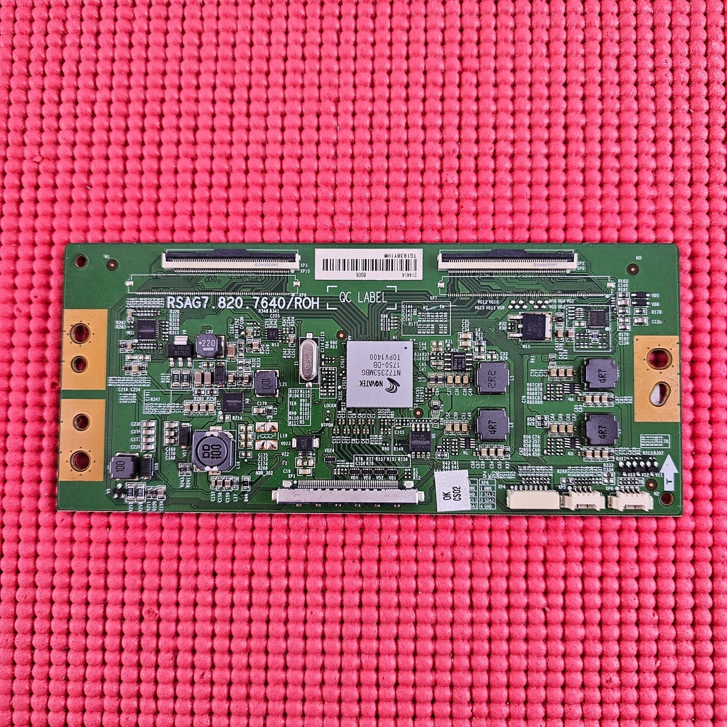 LVDS TCON BOARD FOR HISENSE H65N5750UK TV RSAG7.820.7640/ROH 214414