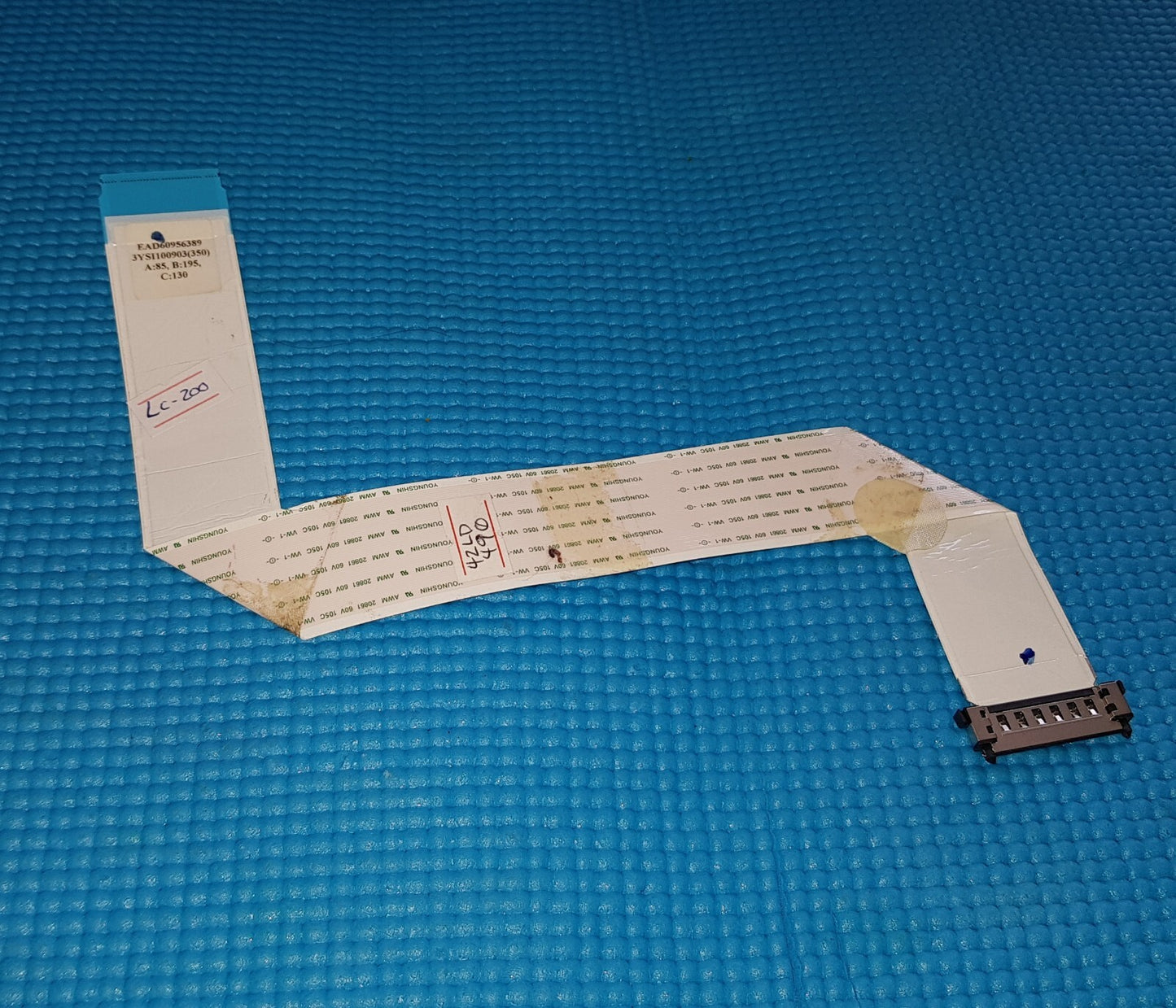 LVDS TCON CABLE FLAT FOR LG 42LD490 42" LCD TV EAD60956389