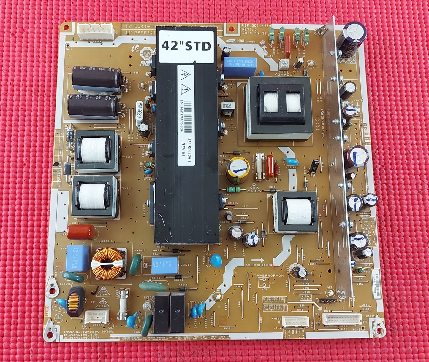 POWER BOARD FOR BUSH BPDP42HD2 BPDP42HD3 PT42GY638EB TV PSPF321501C LJ44-00187A