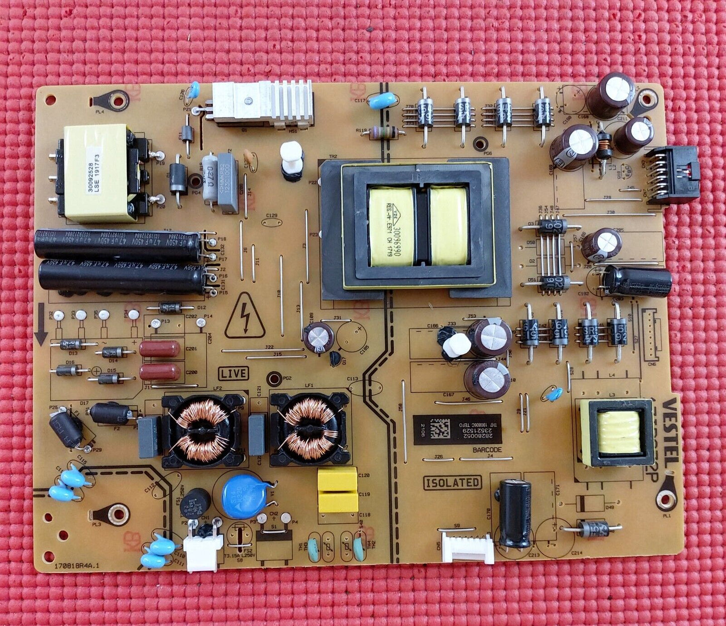 POWER SUPPLY TX-43FX555B TX-43GX551 TX-43GX555B TX-43FX550B TV 17IPS72P 23521529