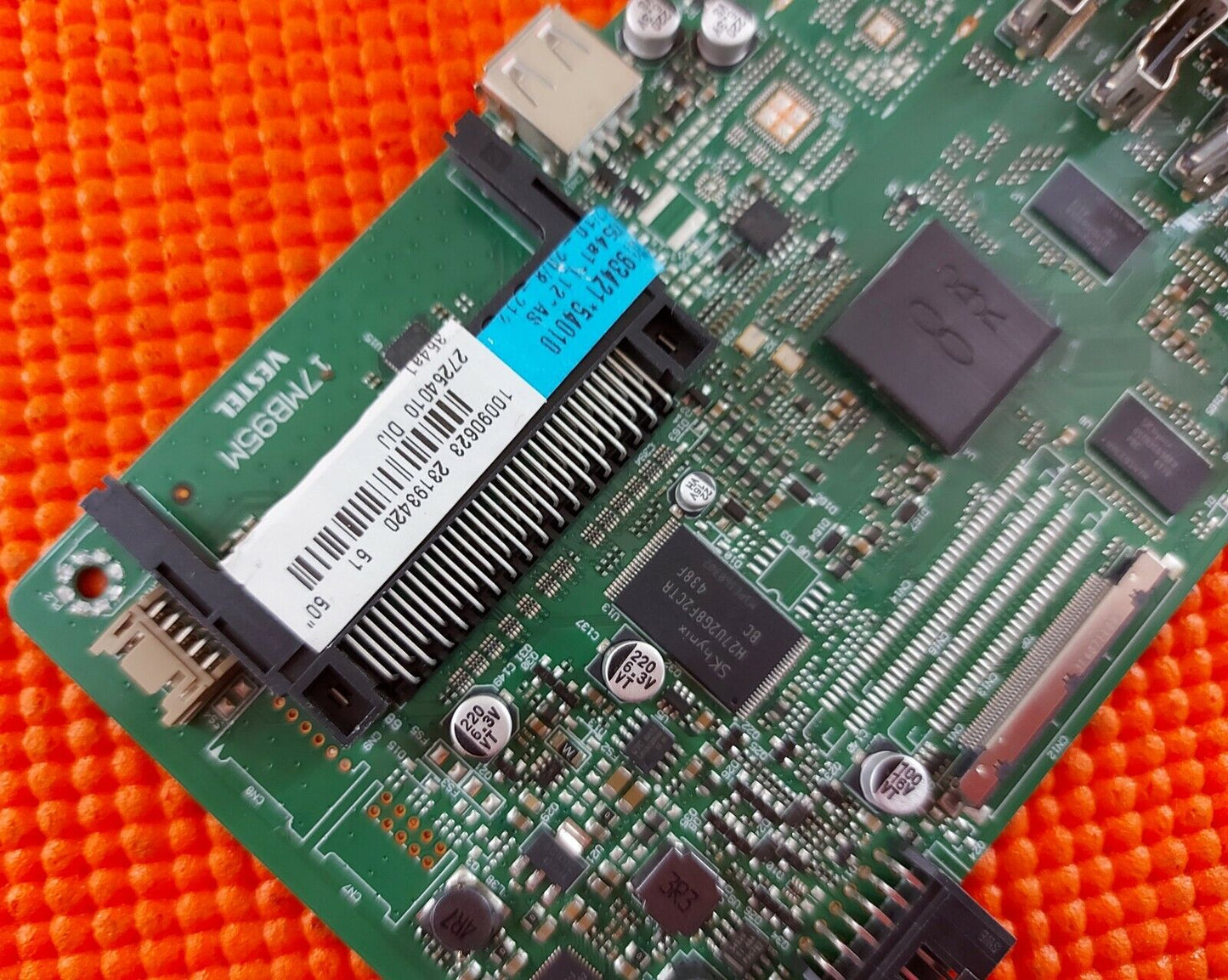 MAIN BOARD FOR JVC LT-50C740 50" LED TV 17MB95M 23193420 SCREEN LC500DUJ SG E2